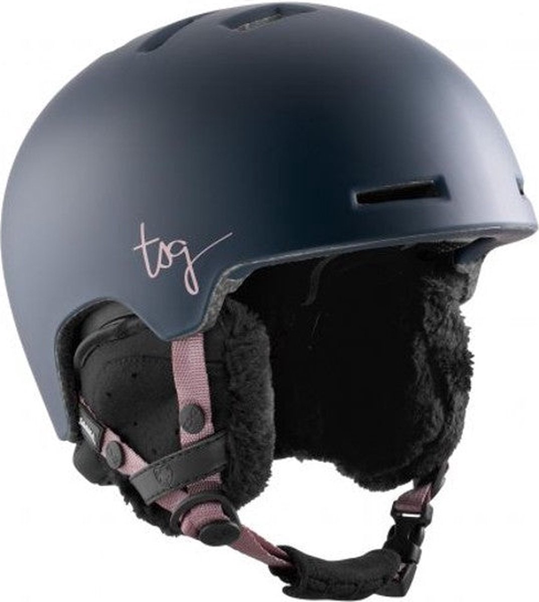 Tsg Cosma 2.0 Solid Color Helm - Satin Black Iris