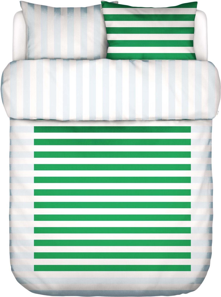 Marc O'Polo Sanna Dekbedovertrek Vivid Green - Lits-Jumeaux - 240x200/220 cm