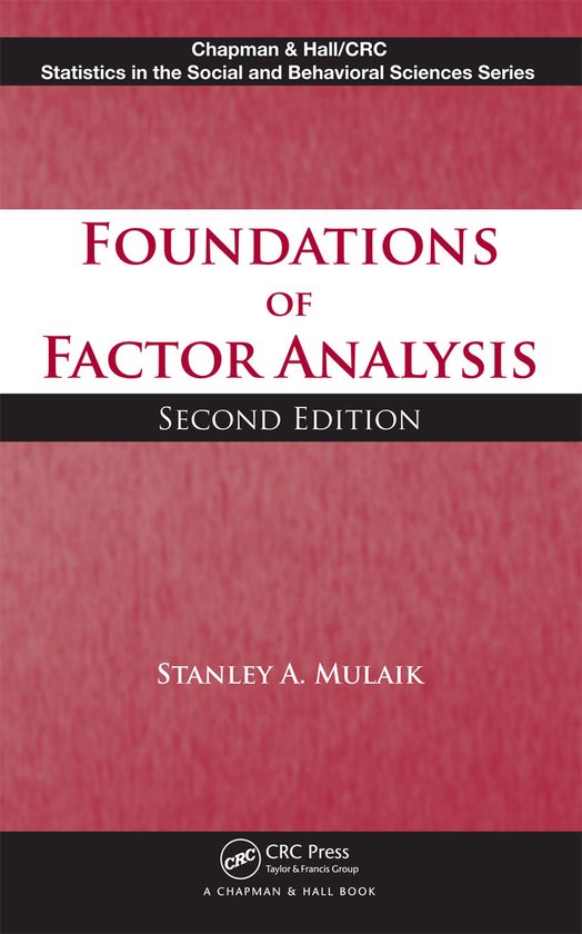 Foundations Of Factor Analysis - cover