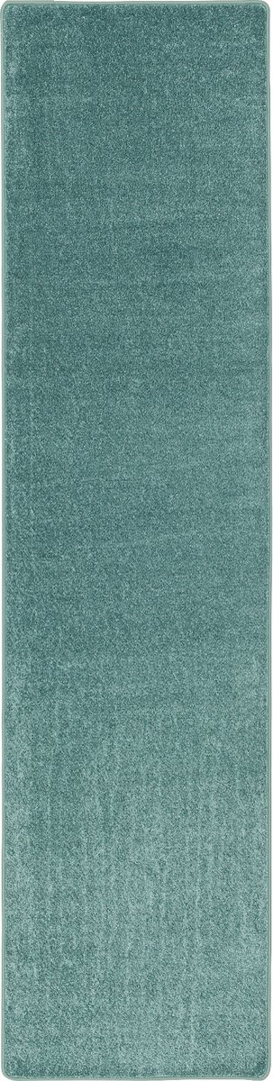 Snapstyle Vloerkleed Luna Hoogpolig Velours Loper Groen