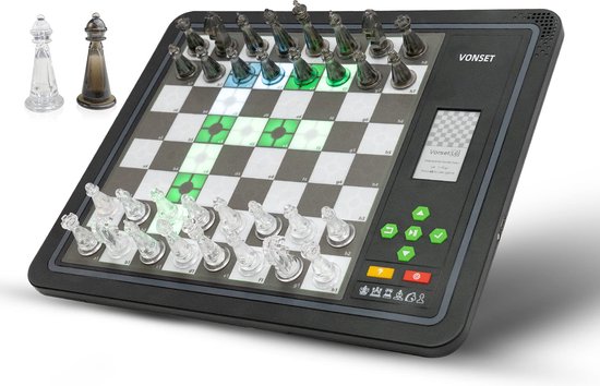 Échiquier électronique - Ordinateur d'échecs - Jeu d'échecs - L6 | Jeux |  bol