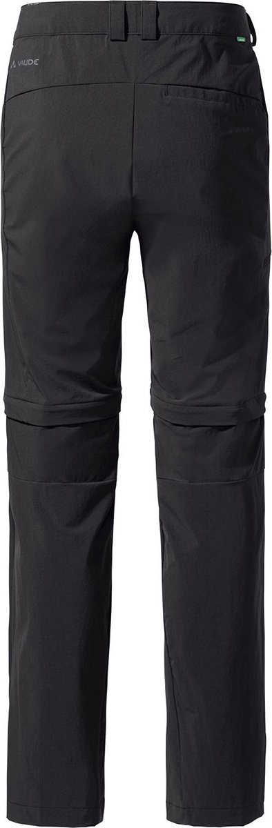 Vaude Farley Stretch Zip Off Ii Broek Regular Man Zwart