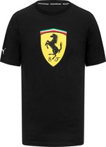 Ferrari Large Logo Shirt Zwart 2024 XL
