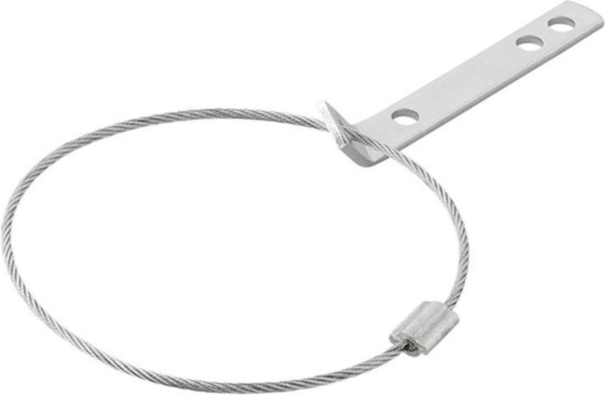 PD® - Breekkabel met Trekhaakklem - Voor Ongeremde Aanhanger - Aanhangwagen & Trekhaak - Aanhanger Beveiliging - Breekkabel Aanhangwagen - Oplooprem kabel - Staalkabel - Veiligheidskabel – foto 4