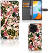 GSM Hoesje Xiaomi Redmi 10C Fotohoesje ontwerpen Flowers