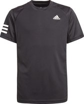 adidas Club Tee Jongens - sportshirts - zwart - Mannen - Maat 116