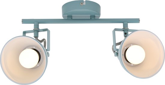 Plafondlamp Borik, metalen plafondlamp in zwart/goud,3 lampen, met verstelbare spots, 3 x E14 fitting, spot in retro/vintage design, zonder gloeilamp, zonder gloeilamp