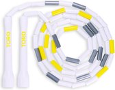 TORQ Beaded rope Resistance - corde à sauter perlée (jaune) 10ft (305cm) - ⌀5mm - 117gr - poignée centrale