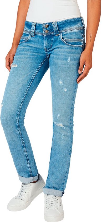 PEPE JEANS Venus VT5 Jeans - Dames - Denim - W24 X L30 | bol.com