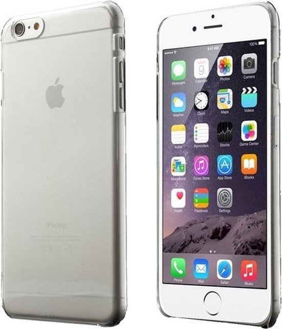 bevolking Suri Dodelijk GadgetBay Doorzichtig transparant hoesje iPhone 6 / 6s doorzichtige Hard  case cover | bol.com