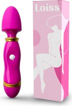 Loiss® - Roze - Pocket Vibrator - Personal Massager & Magic Wand Vibrator - G Spot Vibrator & Clitoris Stimulator - Stille Vibrators voor Vrouwen – Sex Toys ook voor Koppels - Erotiek - Sinterklaas - Kerst 2023