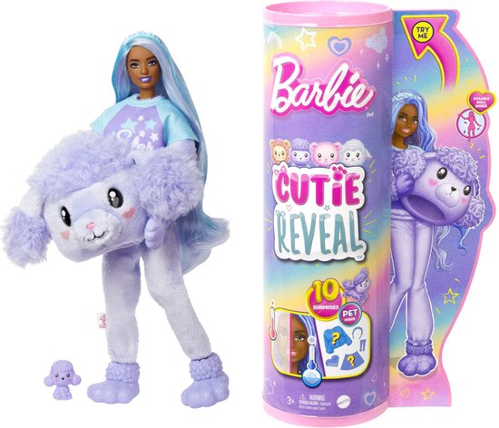 Barbie Cutie Reveal Lama - Barbiepop van Barbie — afbeelding 2