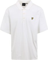 Lyle and Scott - Polo Wit - Regular-fit - Heren Poloshirt Maat 3XL