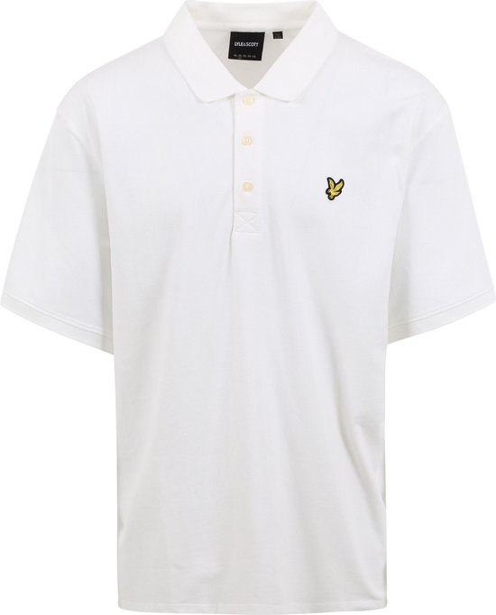 Lyle and Scott - Polo Wit - Regular-fit - Heren Poloshirt