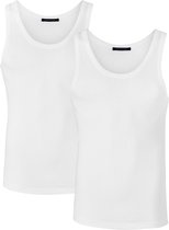 SCHIESSER Authentic singlets (2-pack) - wit - Maat: S