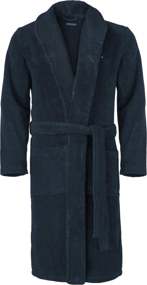 Tommy Hilfiger Badjas Donkerblauw