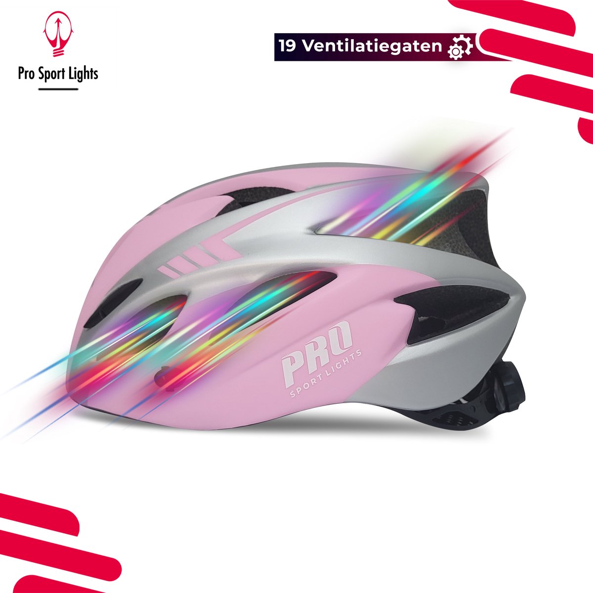 Fietshelm Dames/Vrouwen - Volwassenen - Medium 54/59cm - 180gram – foto 4