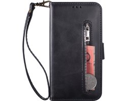 Bookcase Geschikt voor Huawei Mate 20 Pro - Zwart - Portemonnee Hoesje - Wallet