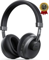 Aukey EP-B52 Casque supra- Ear sans fil avec microphone - Bluetooth 5 - 25 heures de lecture - Haut-parleurs dynamiques 40 mm - Haute qualité et confortable