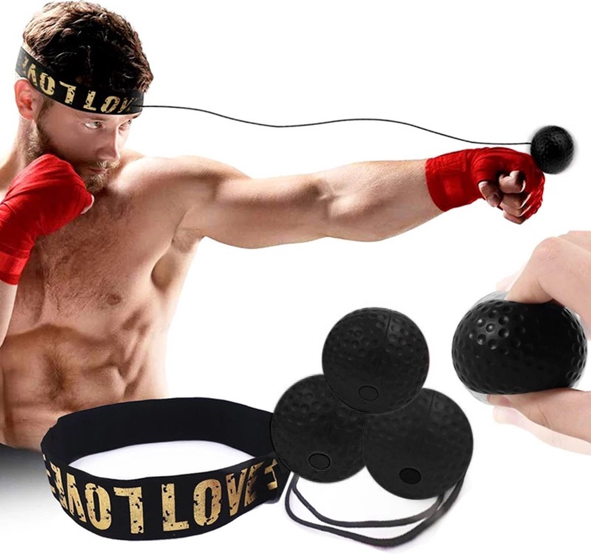 Sac De Frappe Reflex Ringside Cobra - Support Autoportant Réglable Pour Boxe, MMA, Kickboxing