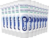 Bol.com 12x Oral-B Tandpasta Pro-Repair Tandvlees & Glazuur Extra Fris 75 ml aanbieding