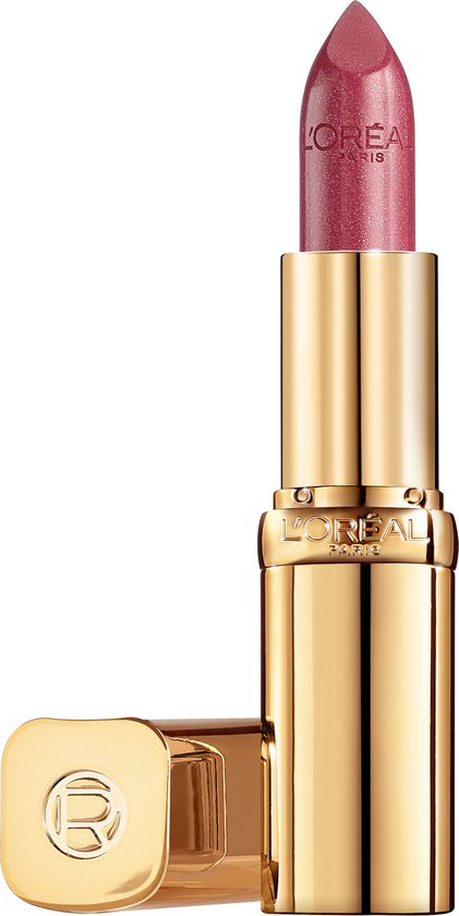 L’Oréal Paris Color Riche Satin Lipstick - Verzorgende, Lippenstift Verrijkt met Arganolie - 258 Berry Blush - Nude - 4,54 gr