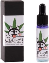Wolf Product - CBD olie 10% CBD - 30ml - Olijfolie