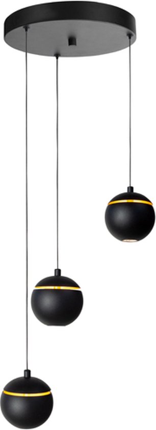 Highlight - Singapore - Hanglamp - LED - 30 x 30 x 150cm - Zwart