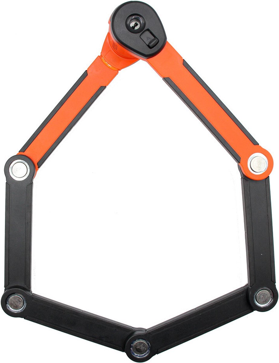Kryptonite Evolution 790 Vouwslot – ART-2 slot – Vouwslot (elektrische) fiets – 90 cm lang - Zwart/Oranje thumbnail 2