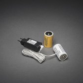 Konstsmide Batterijlader 3v D Zwart 3-delig