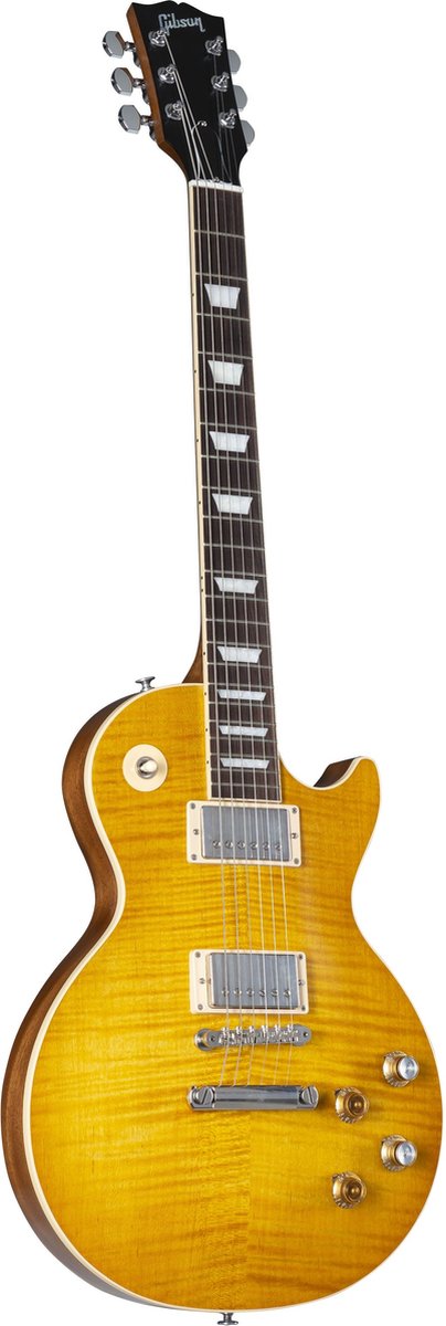 Gibson Kirk Hammett "Greeny" Les Paul Standard Greeny Burst elektrische gitaar met koffer en accessoire kit