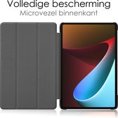 Hoesje Geschikt voor Xiaomi Pad 5 Hoesje Case Hard Cover Hoes Book Case - Zwart