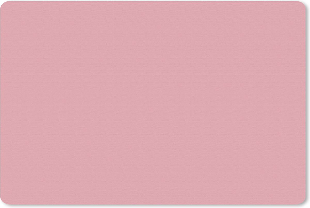 Gaming muismat - Muismat xxl - Roze - Effen - Game muismat - 90x60 cm - Grote muismat - Bureau onderlegger