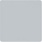 Mouse pad xxl - Tapis de souris Gaming - Grijs - Uni - Tapis de souris - Grand tapis de souris - 40x40 cm - Accessoires de bureau