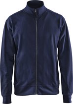 Blaklader Sweatshirt met rits 3371-1158 - Marineblauw - L