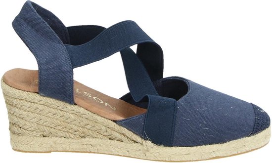 Nelson dames sandaal - Blauw - Maat 38 | bol.com