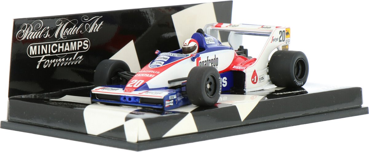 Toleman TG183 B Minichamps Modelauto 1:43 1984 Johnny Cecotto Toleman Group Motorsport 430830020