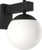 EGLO Bufalata Wandlamp - E27 - 29 cm - Zwart/Wit