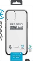 Speck Presidio Perfect Clear geschikt voor Geo geschikt voor Apple iPhone 14 Plus/15 Plus Clear/Black