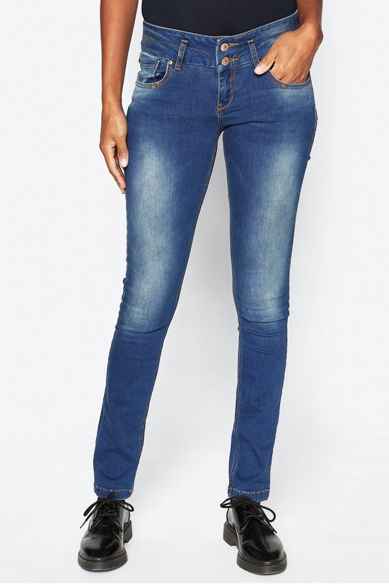 LTB Zena Dames Slim Fit Jeans Blauw - Maat W33 X L36 | bol.com