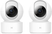 Camera In Huis - Hondencamera - Huisdiercamera - Beveiligingscamera - Pet Camera - Met App - 2 stuks - 32GB