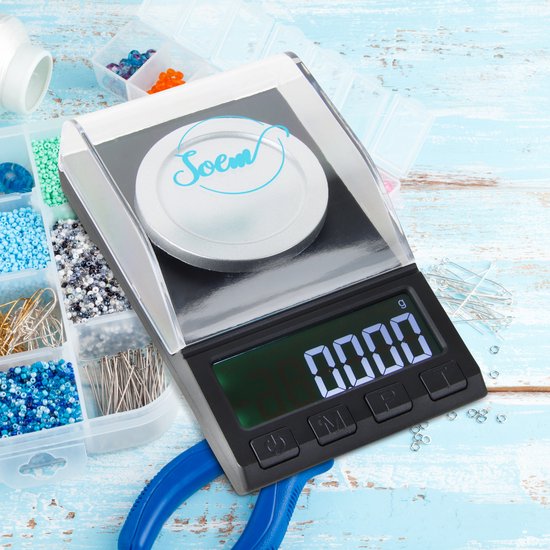 Balance Numérique De Table 2000g X 0,1g - Pour Bijouterie, Herbes, Pesée Précise - Garantie 10 Ans