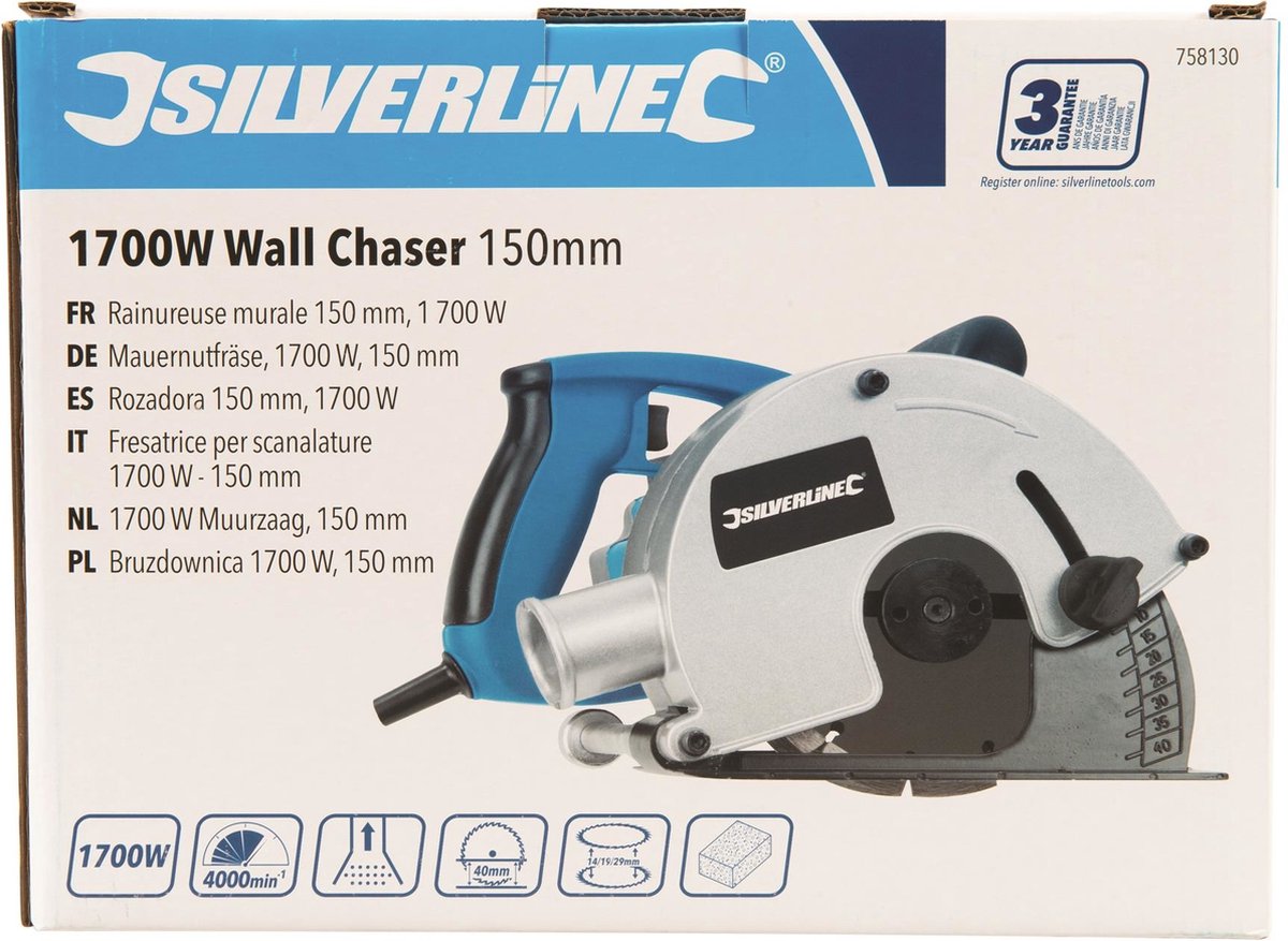 Silverline 685 mm Heavy Duty in Hoogte Verstelbare Schraag