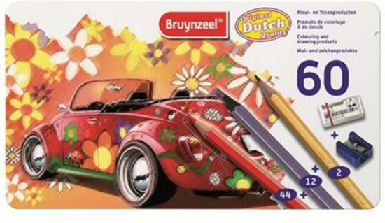 Bruynzeel Kleurblik 60-delig - Super Sixties Kever