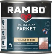 Rambo Pantserlak Parket - Transparant Acryl - Snel Drogend - Vocht & Vuilwerend - Mat - 1.25L