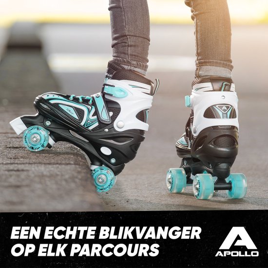 Apollo LED Rolschaatsen Super Quads X-Pro