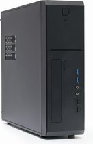 Mini-ITX / Micro-ATX Tower Desktop Behuizing + SFX 300W Voeding - Slim PC Case USB3.0 / USB2.0 with 300W Power Supply