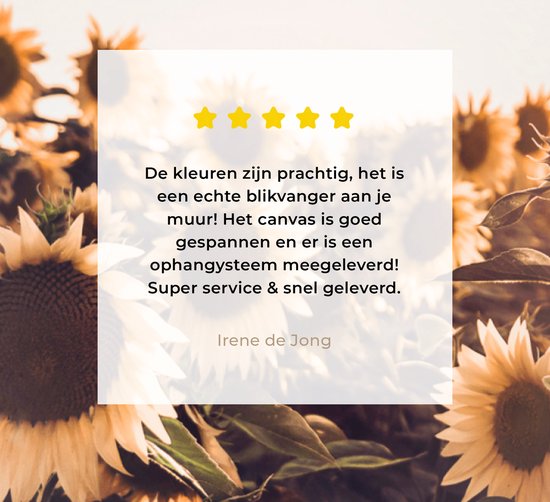 Tableau Toile Tournesols - Champ - Coucher de Soleil - Fleurs - Jaune - 120x80 cm - Décoration murale