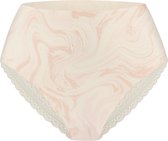 ten Cate Secrets high waist brazilian met kant swirle soft pink voor Dames | Maat S