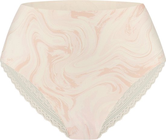 ten Cate Secrets high waist brazilian met kant swirle soft pink voor Dames | Maat S
